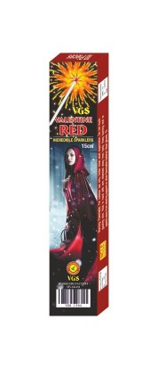 Product image of 15CM RED SPARKLERS